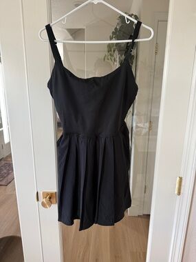 Gilly Hicks Black Sport Dress with Shorts built in